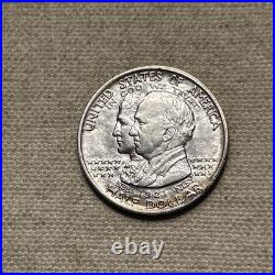 1921 Alabama 50c Commemorative Half Dollar. Attractive AU Example! JY