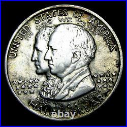 1921 Alabama Commemorative Half Dollar Silver - Stunning Coin - #VF443