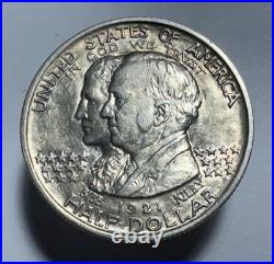 1921 Alabama Commemorative Silver Half Dollar -0668