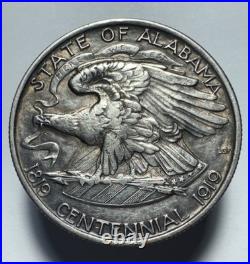 1921 Alabama Commemorative Silver Half Dollar -0713 1921 Alabama Commemorative Silver Half Dollar -0713