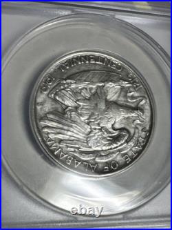 1921 Alabama Commemorative Silver Half Dollar Anacs Graded AU-50 Details Clean 1921 Alabama Commemorative Silver Half Dollar Anacs Graded AU-50 Details Clean