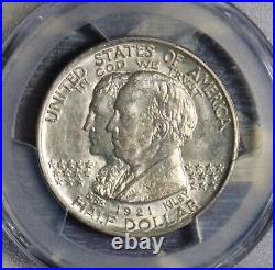 1921 Alabama Silver Commemorative Half Dollar Pcgs Ms64 Collector Coin