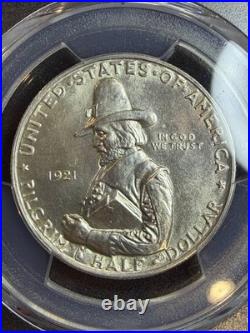 1921 Classic Commemorative Pilgrim Tercentenary BU