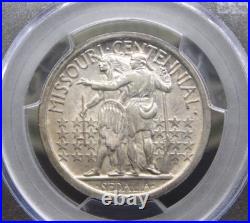1921 Commemorative MISSOURI Silver Half Dollar 50c PCGS AU58 #497 About Unc 1921 Commemorative MISSOURI Silver Half Dollar 50c PCGS AU58 #497 About Unc
