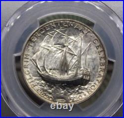 1921 Commemorative PILGRIM Silver Half Dollar 50c PCGS MS64 #556 BU Unc ECC&C 1921 Commemorative PILGRIM Silver Half Dollar 50c PCGS MS64 #556 BU Unc ECC&C