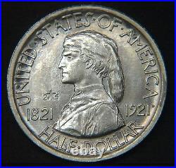 1921 Missouri 24 Commerative Half Dollar Scarce Choice BU (C9736)