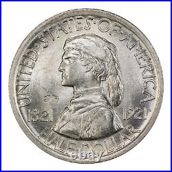 1921 Missouri 2x4 Commemorative Silver Half Dollar PCGS Unc Details