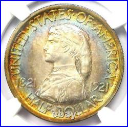 1921 Missouri Half Dollar 50C Coin Certified NGC Uncirculated Details (UNC MS)