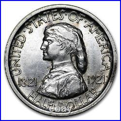 1921 Missouri Tercentenary Half Dollar Commem AU SKU#198884