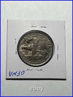 1921-P Alabama 2x2 Commemorative Silver Half Dollar UNC Tough Commem Nice Tone