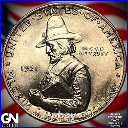 1921 PILGRIM Commemorative Half Dollar Y0528