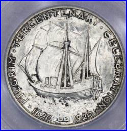 1921 Pilgrim Commemorative Half Dollar 50c ICG MS64 Very Lustrous