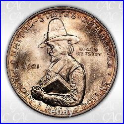 1921 Pilgrim Commemorative Half Dollar CAC MS-66- Mint State 66 CAC Scarce