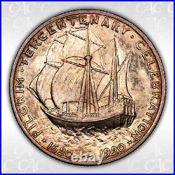 1921 Pilgrim Commemorative Half Dollar CAC MS-66- Mint State 66 CAC Scarce