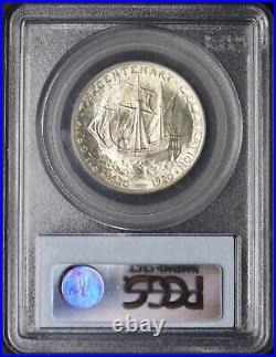 1921 Pilgrim Commemorative Silver Half Dollar PCGS MS64? COINGIANTS
