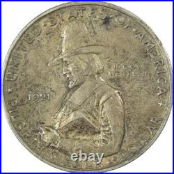 1921 Pilgrim Commemorative Silver Half Dollar XF EF Extremely Fine