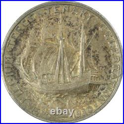 1921 Pilgrim Commemorative Silver Half Dollar XF EF Extremely Fine