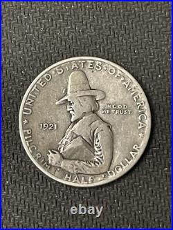 1921 pilgrim commemorative half dollar