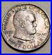 1922-50c-Grant-Commemorative-Silver-Half-Dollar-Nice-Toning-Free-Shipping-01-etw