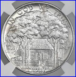 1922 50c Grant Silver Half Dollar Ngc Unc Details Cleaned #8405243-013