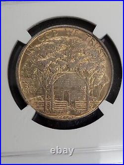 1922 Grant Commemorative Half Dollar NGC UNC Details 50c Silver