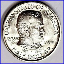 1922 Grant Half Dollar Ch Gem BU Nice Strike and Luster