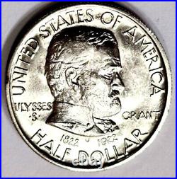 1922 Grant Half Dollar Ch Gem BU Nice Strike and Luster