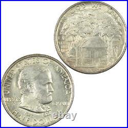 1922 Grant Memorial Commemorative Half CH AU Silver SKUI14564