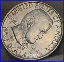 1922 Grant No Star Commem Half Dollar Choice BU Great Eye Appeal CH-GR