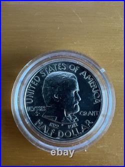 1922 Grant No Star Commem Half Dollar Possibly cleaned
