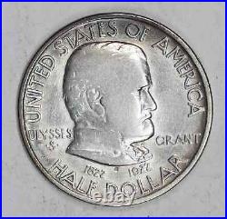 1922 Grant Silver Commemorative Half Dollar Raw Circ Cleaned