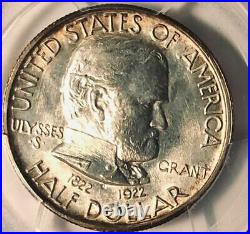 1922 Grant Silver Half Dollar Commemorative PCGS MS-65