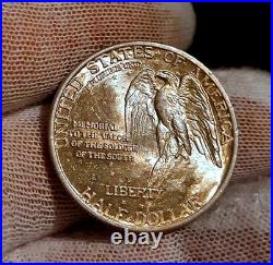 1922 Stone Mountain Commemorative 50C Silver Half Dollar Uncirculated MS BU 1922 Stone Mountain Commemorative 50C Silver Half Dollar Uncirculated MS BU