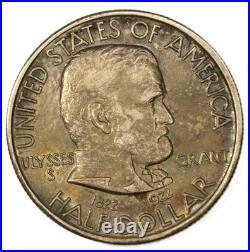 1922 Ulysses Grant No Stars commemorative half dollar- Choice UNC Tone- SMH 1889