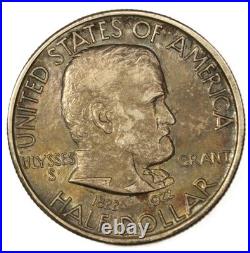 1922 Ulysses Grant No Stars commemorative half dollar- Choice UNC Tone- SMH 1889