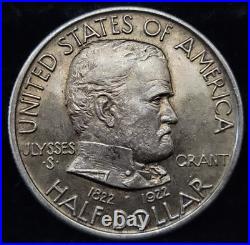 1922 Ulysses S. Grant Commemorative Silver Half Dollar 50c Darker Toned