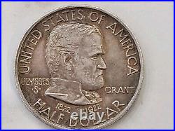 1922 Ulysses S. Grant Silver Commemorative Half Dollar