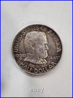 1922 Ulysses S. Grant Silver Commemorative Half Dollar