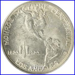 1923-S Monroe Commemorative Half Dollar 50c, PCGS MS 65 Original Surfaces