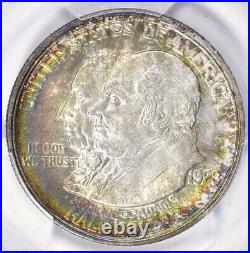 1923-S Monroe Commemorative Half Dollar PCGS MS63 Toned (tough to find toned)