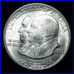 1923-S Monroe Commemorative Silver Half Dollar - Gem BU Coin - #158I