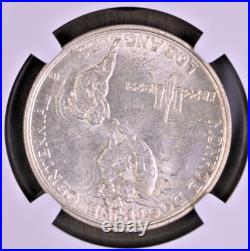 1923-S Monroe Commemorative Silver Half Dollar NGC MS-64 Mint State 64