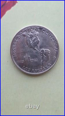 1923-S Monroe Doctrine Centennial Half Dollar Classic Commemorative San Fran