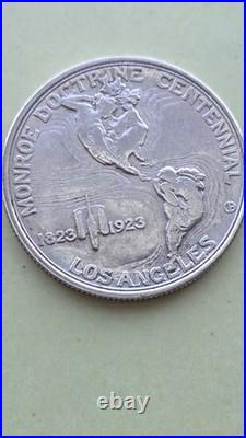 1923-S Monroe Doctrine Centennial Half Dollar Classic Commemorative San Fran