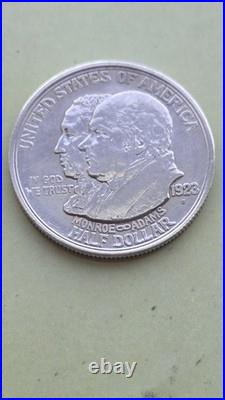 1923-S Monroe Doctrine Centennial Half Dollar Classic Commemorative San Fran