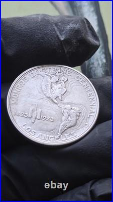 1923-S Monroe Doctrine Centennial Half Dollar Classic Commemorative San Fran
