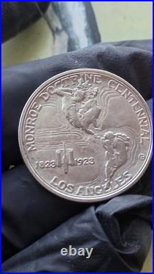 1923-S Monroe Doctrine Centennial Half Dollar Classic Commemorative San Fran