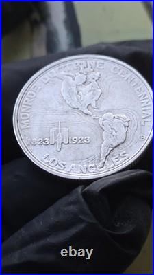 1923-S Monroe Doctrine Centennial Half Dollar Classic Commemorative San Fran