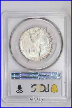 1923-s Monroe Silver Commemorative Half Dollar Pcgs Ms63