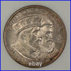 1924 50c Huguenot Commemorative Silver Half Dollar NGC MS 64 SKU-C1359